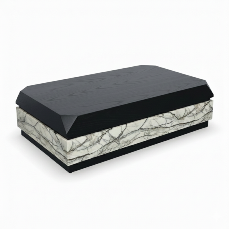 Bàn trà chữ nhật 2 khối BT100