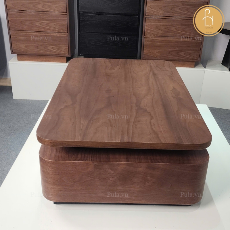 Bàn trà gỗ chữ nhật hiện đại BT105