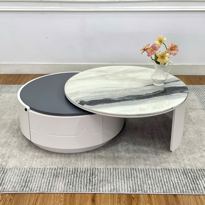 Bàn trà tròn thông minh BT91