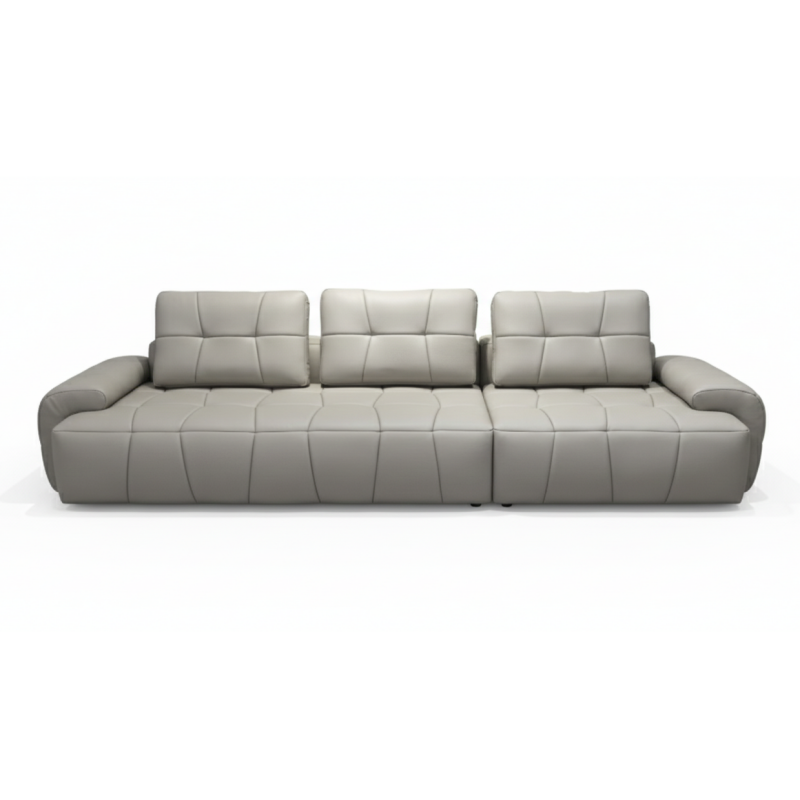Sofa da bò phong cách Ý hiện đại Boston (V98)
