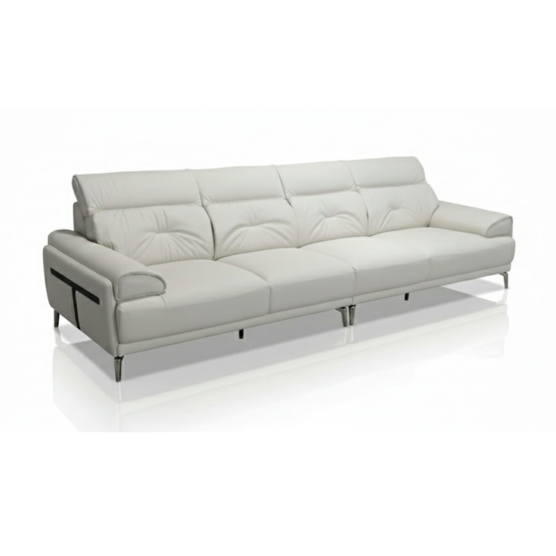 Sofa da bò thật phong cách Ý Estella (V97)