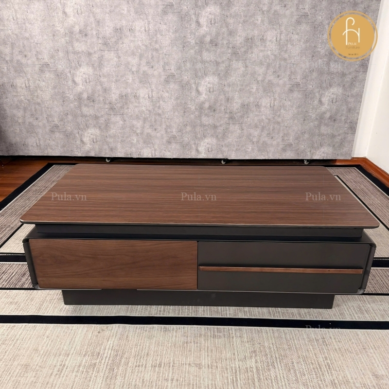 Bàn trà gỗ chữ nhật nhập khẩu BT116