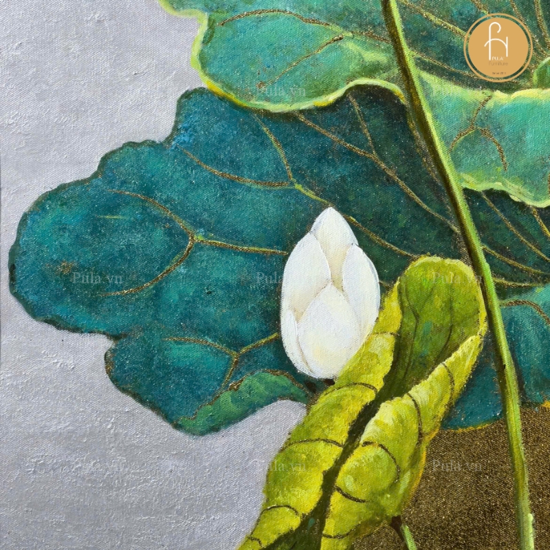 Tranh Nghệ Thuật Diệp Hạ Thanh Liên