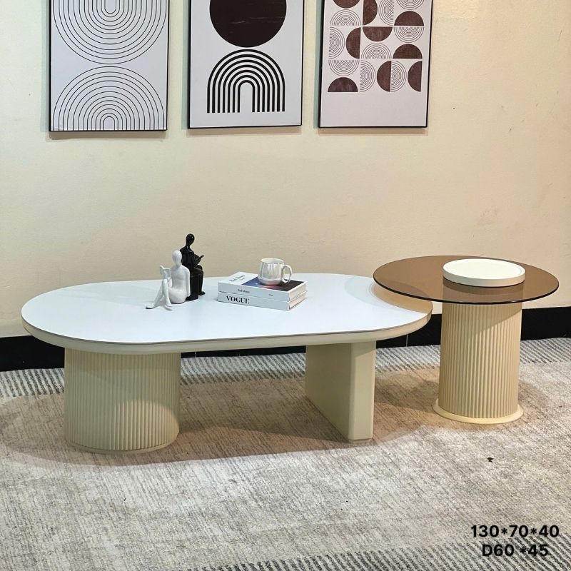 Bộ bàn trà đôi nhập khẩu BT117