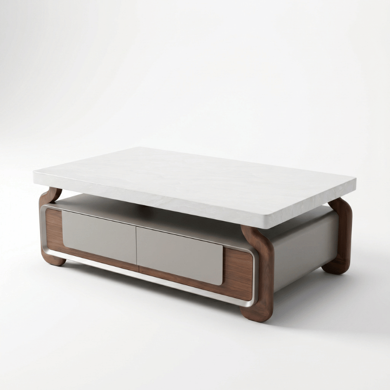 Bàn trà chữ nhật nhập khẩu BT127