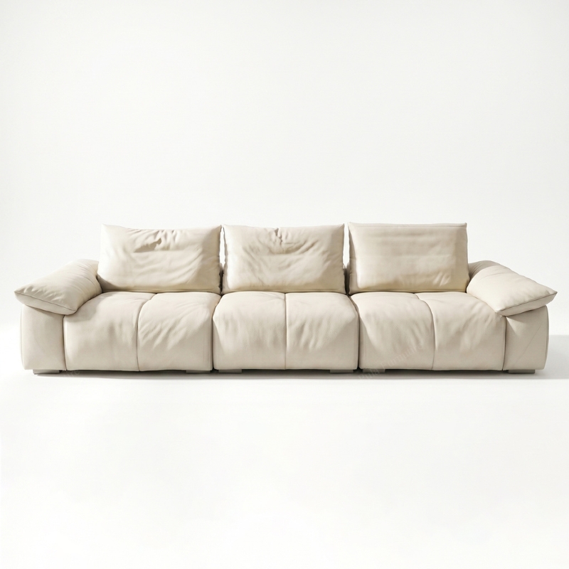 Sofa da bò thiết kế tối giản Amaris (V106)
