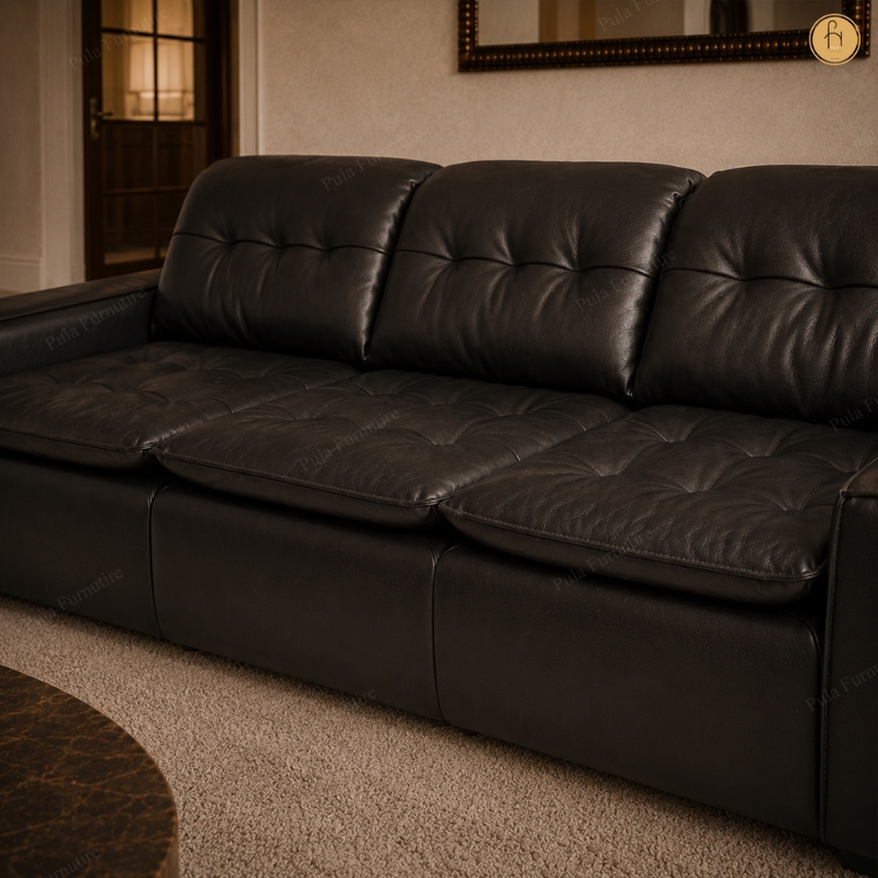 Sofa văng bọc da cao cấp Brendo (V109)
