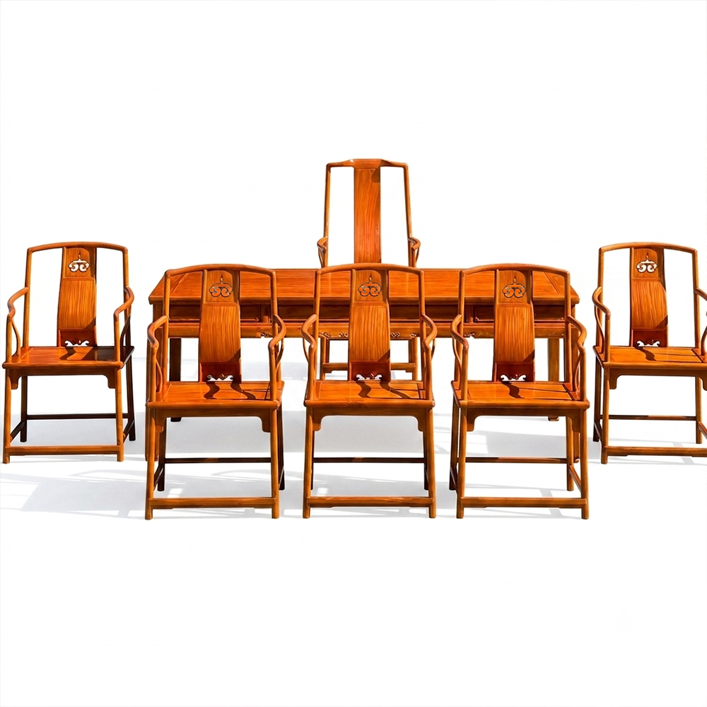 Bộ bàn trà Nam Quan Mạo gỗ Hương cao cấp TD14