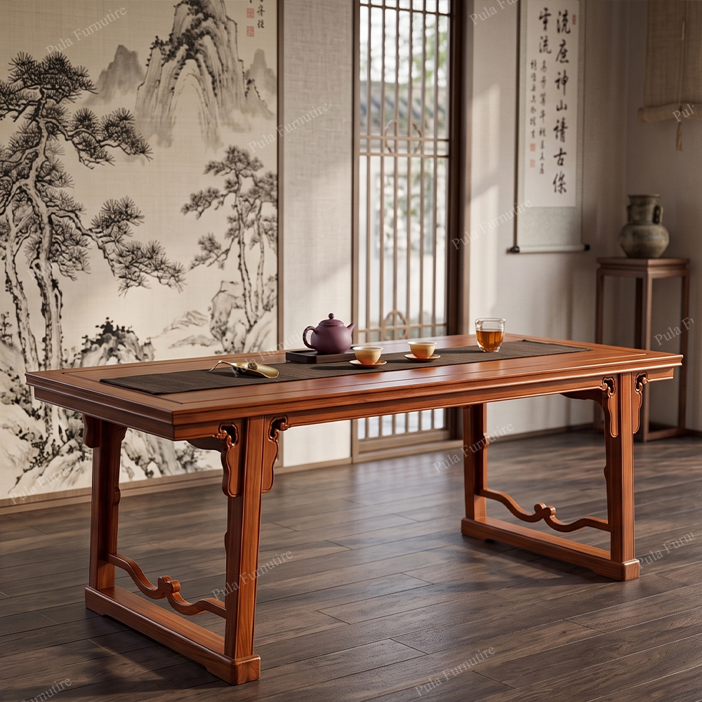 Bàn uống trà gỗ Hương cho phòng khách BAT03