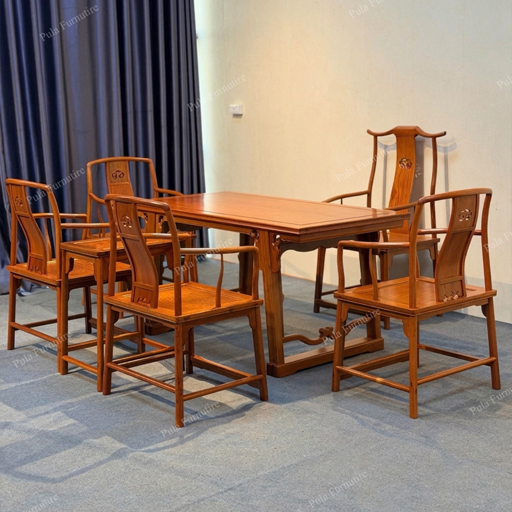 Bàn uống trà gỗ Hương cho phòng khách BAT03