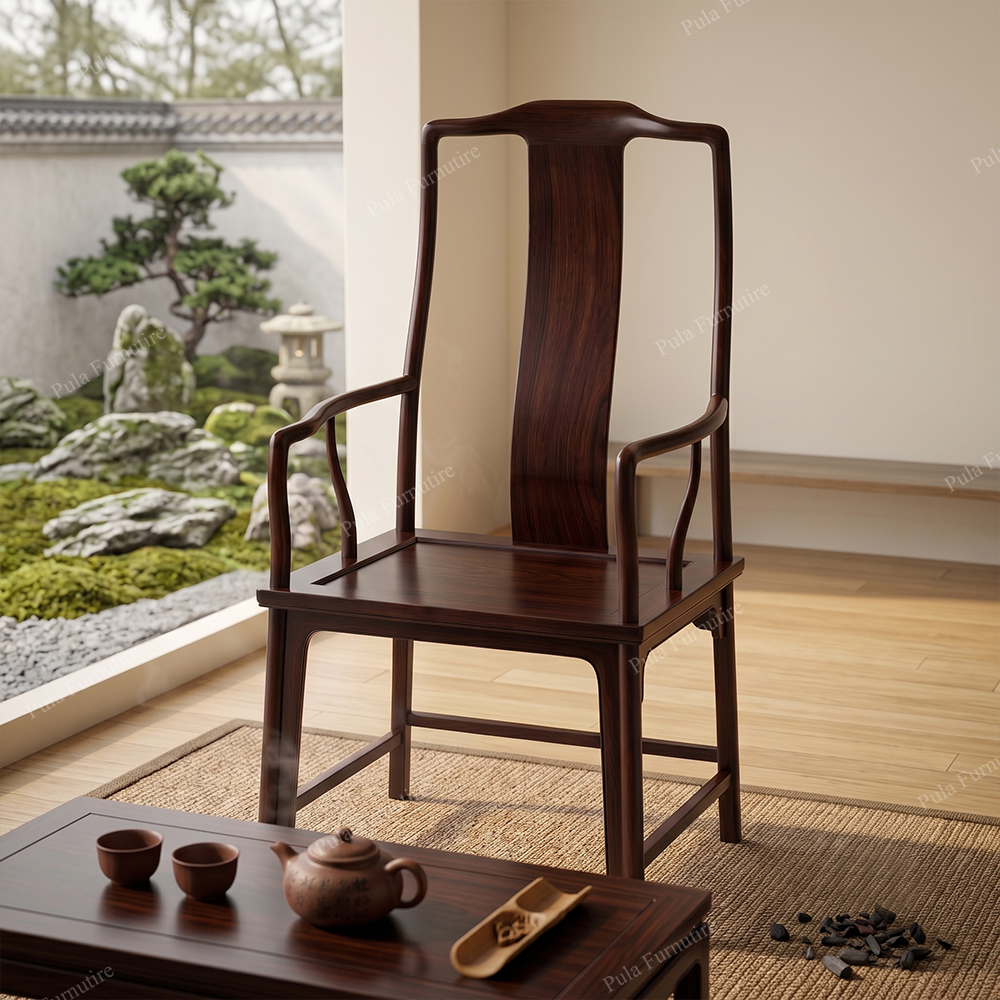 Ghế Mũ Quan cao cấp gỗ tự nhiên GPT03