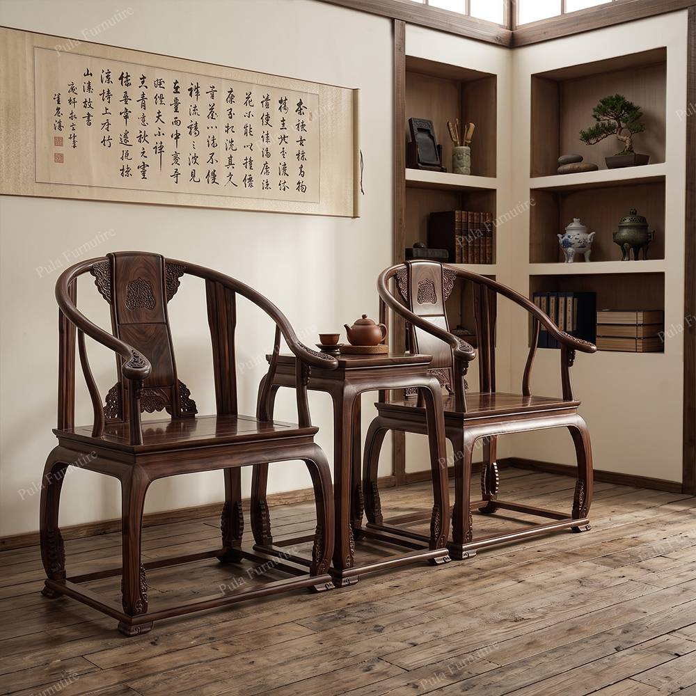 Ghế Minh đế ghép mộng Tàu cao cấp GPT12