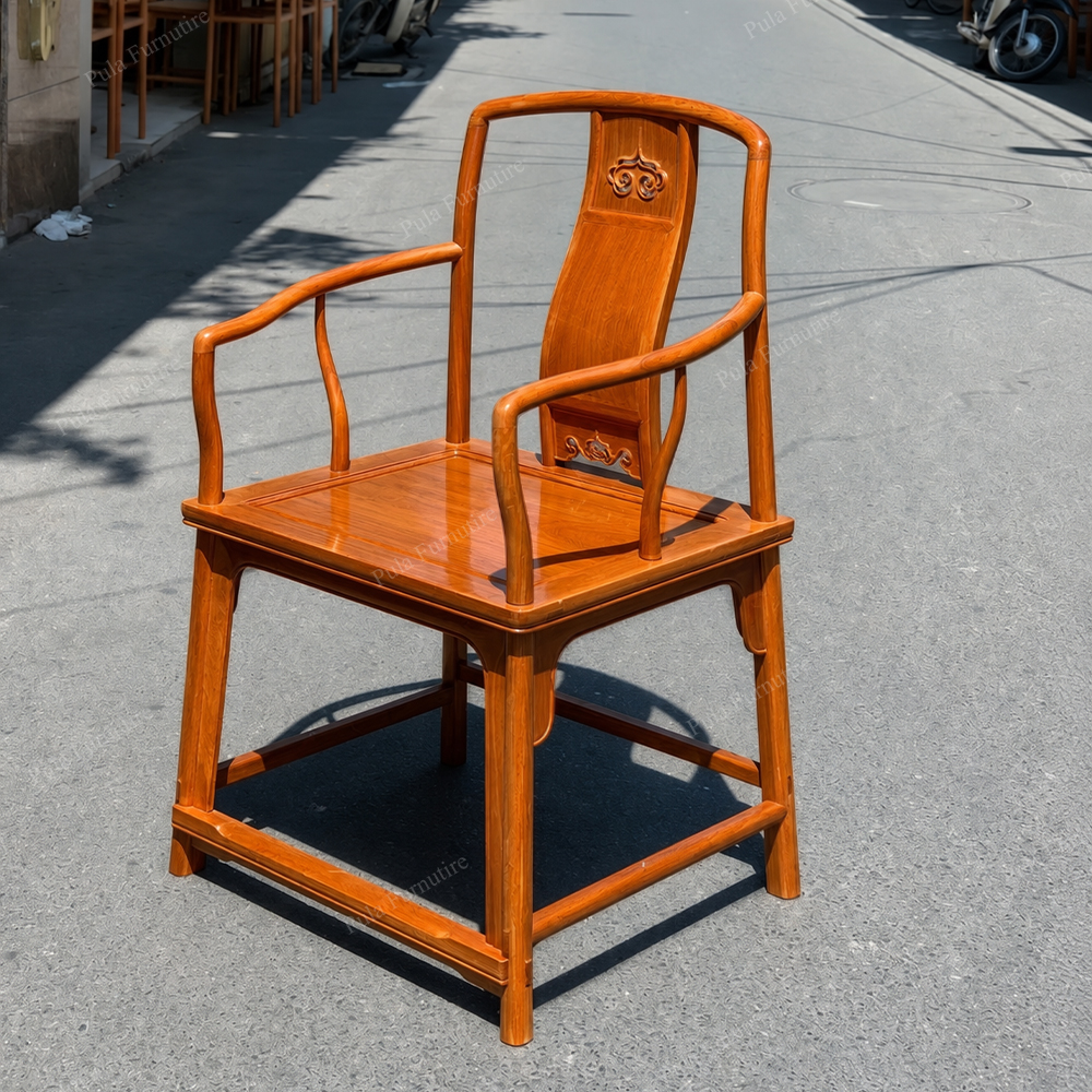 Ghế trà đạo gỗ Hương GPT06