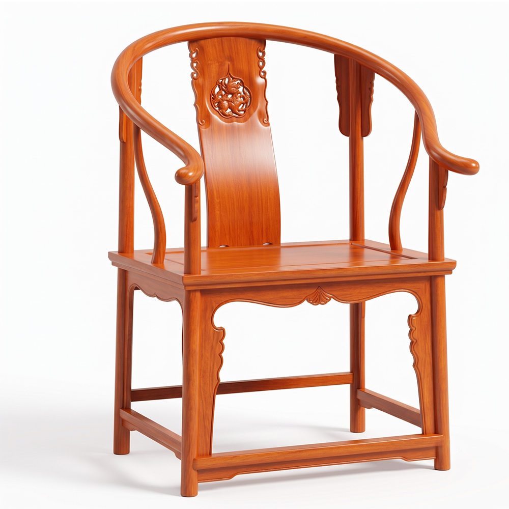 Ghế Minh cổ trà đạo gỗ Hương GPT15