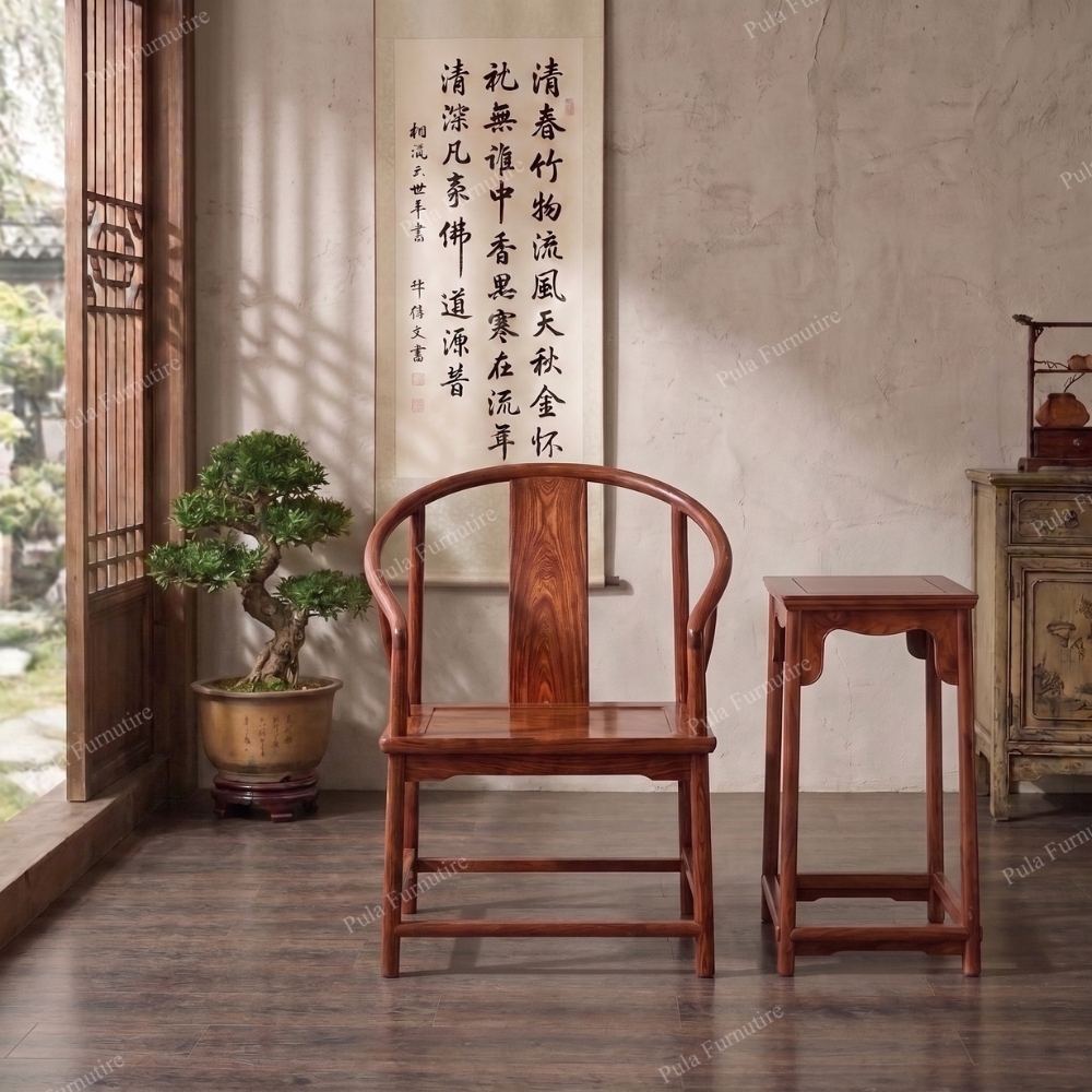 Ghế Minh tròn mẫu trơn tối giản GPT19