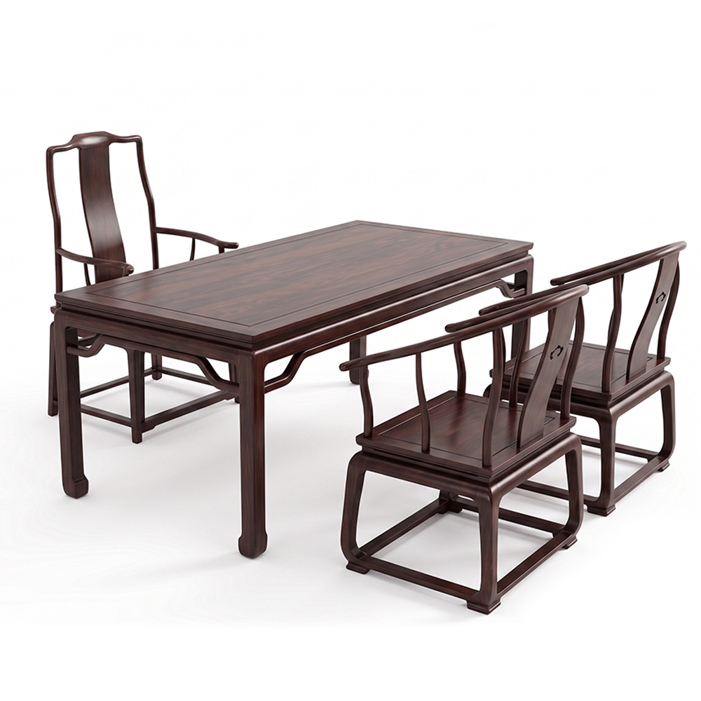 Bộ trà đạo 4 món nhỏ gọn gỗ Hương TD18