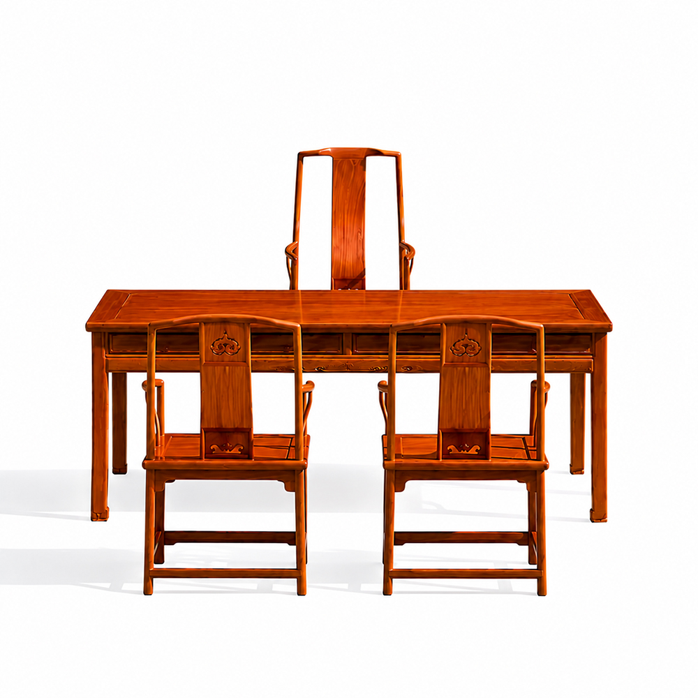 Combo trà thất 4 món gỗ Hương TD38