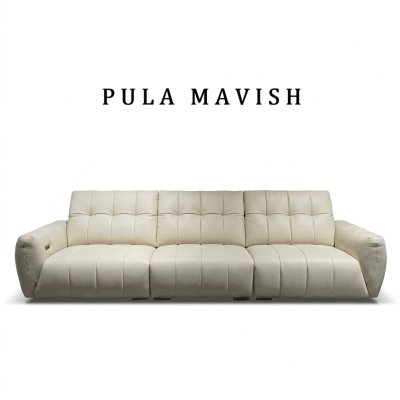 Sofa da Bò chỉnh điện Mavish (V99)