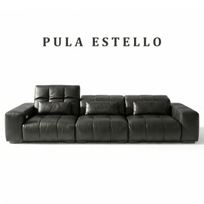Sofa da cao cấp thiết kế tối giản Estello (V101)