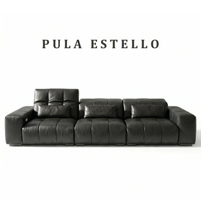 Sofa da cao cấp thiết kế tối giản Estello (V101)