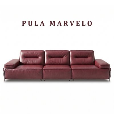 Sofa da bò Ý hiện đại Marvelo (V102)