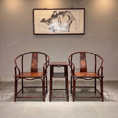 Bộ bàn trà đạo nhỏ 3 món ghế Minh TD29