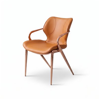 Ghế ăn bọc da yên ngựa cao cấp Ember (GA11)